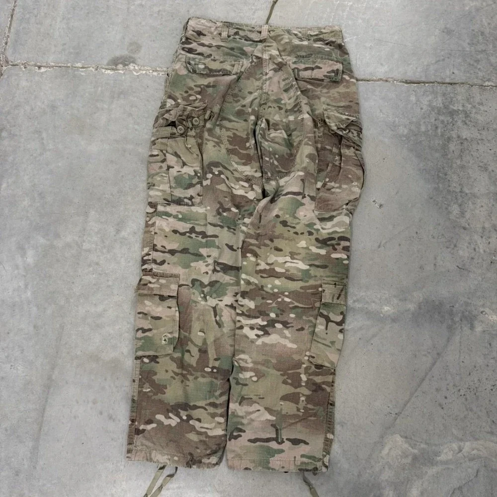 Military OCP Multicam Cargo Pants Medium Long Tactical Combat Trousers Camo - Picture 4 of 4